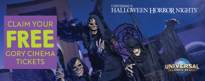 Claim your FREE gory cinema tickets this September