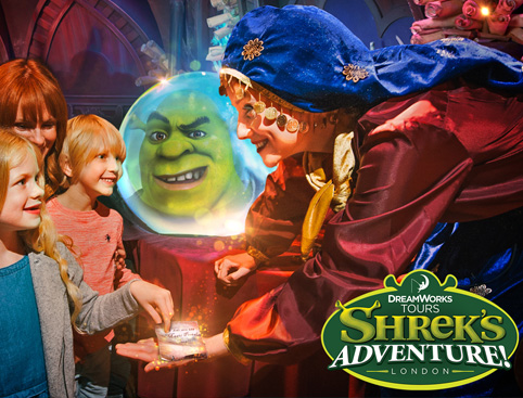 DreamWorks Tours Shrek’s Adventure! London