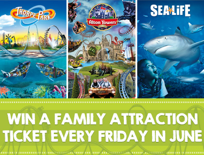 Claim a FREE family attraction ticket